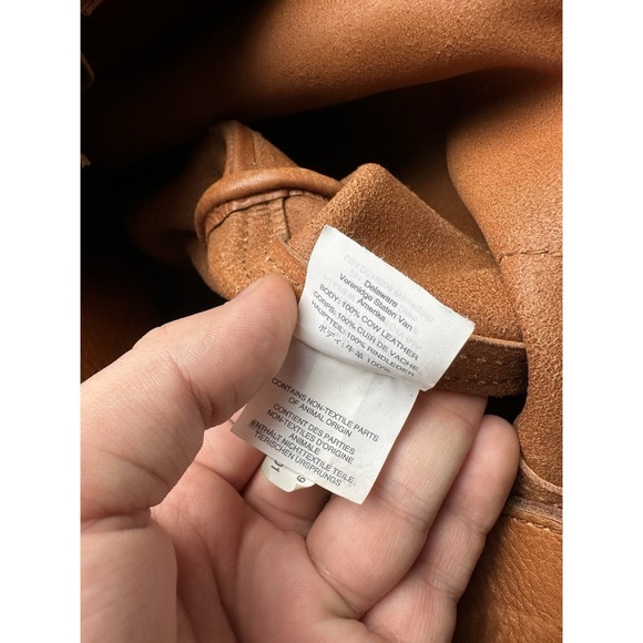 Womens Leather Madewell Brown Shoulder Tote Crossbody Bag, Size One Size - Picture 8 of 12